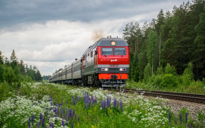 Тепловоз тэп70бс КЖД