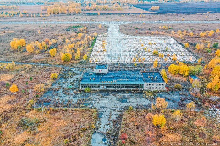 Заброшенный аэропорт в Бийске