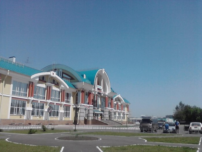 Старый вокзал Бийск