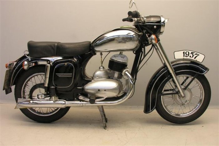 Ретро мотоцикл Jawa 250