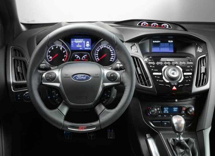Ford Focus, 2013 хэтчбек салон