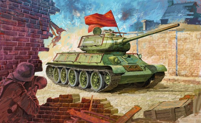 Великая Отечественная война танк т 34