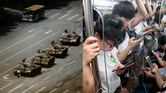 Площадь Тяньаньмэнь 1989 танк