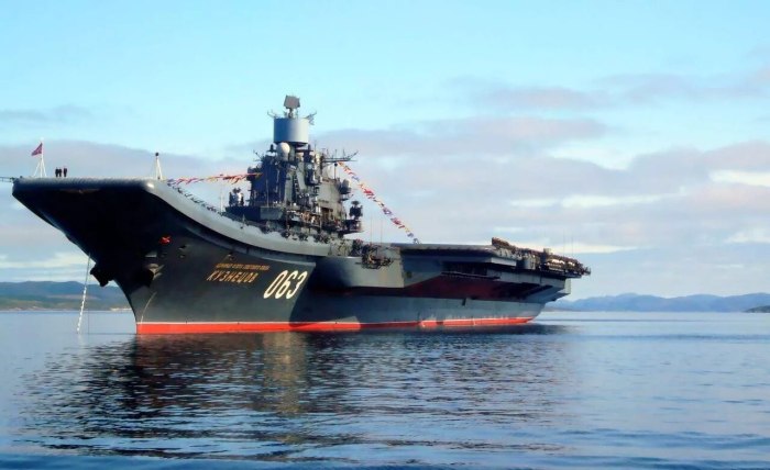 Тяжелый авианесущий крейсер Адмирал Кузнецов