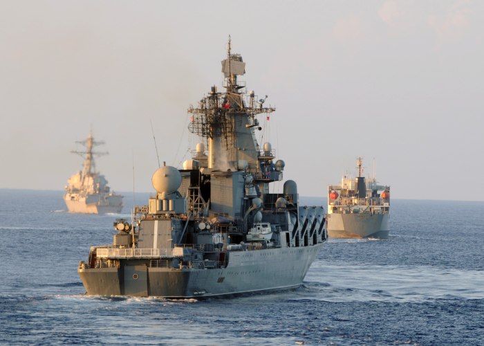 Военные корабли ВМФ РФ