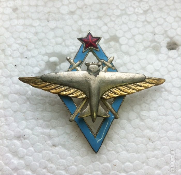 Нагрудный знак летчика ВВС РККА