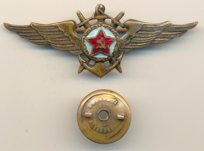 Эмблема летчика ВВС СССР