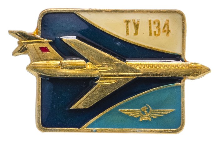 Значок СССР ту 134
