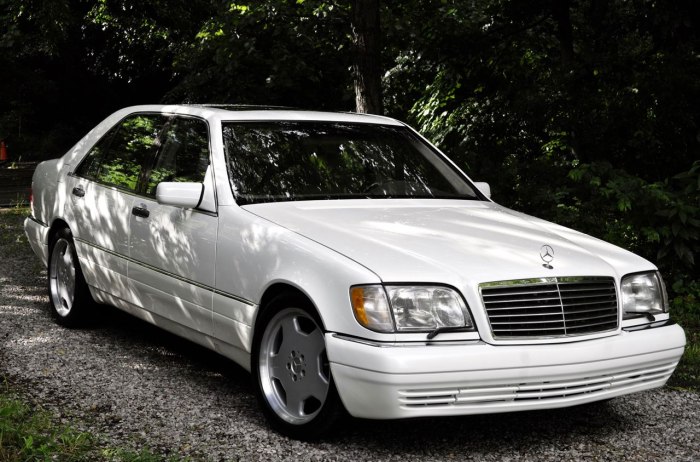 Mercedes w140 s600