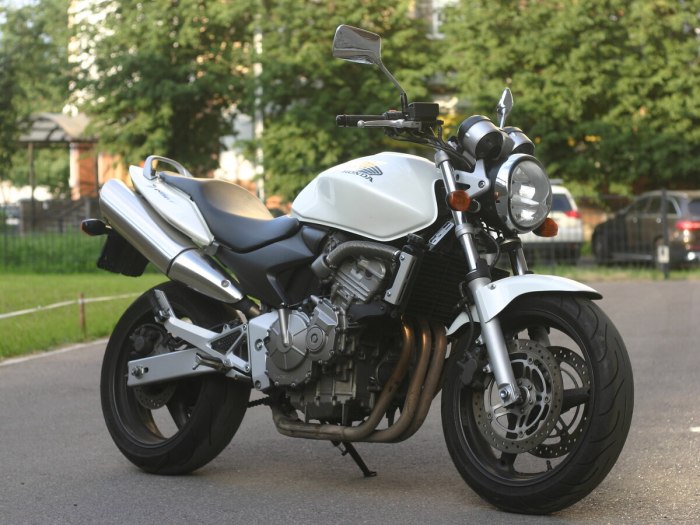 Honda CB 600 белая