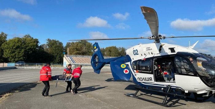 Airbus h 145 медицинский