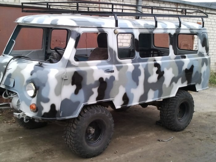 УАЗ 3909 камуфляж
