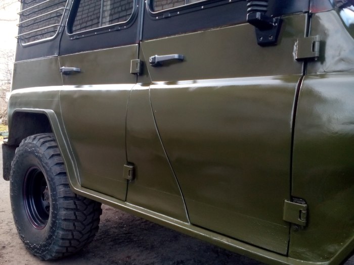 Краска хаки 303 для УАЗ