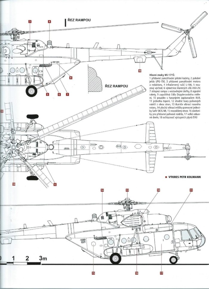 Вертолет ми-8амтш чертеж