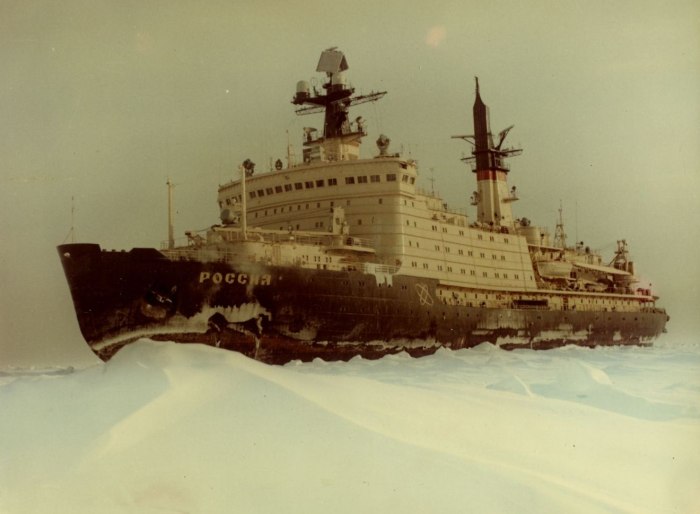 Атомоход Арктика 1975