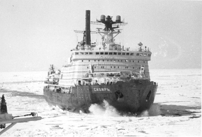 Атомоход Арктика 1977