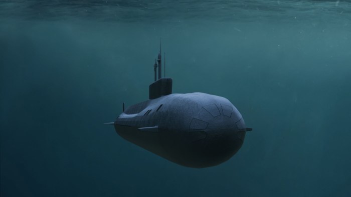 Подводная лодка 3д