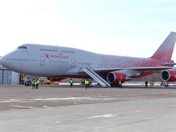 Boeing 747-400 Россия