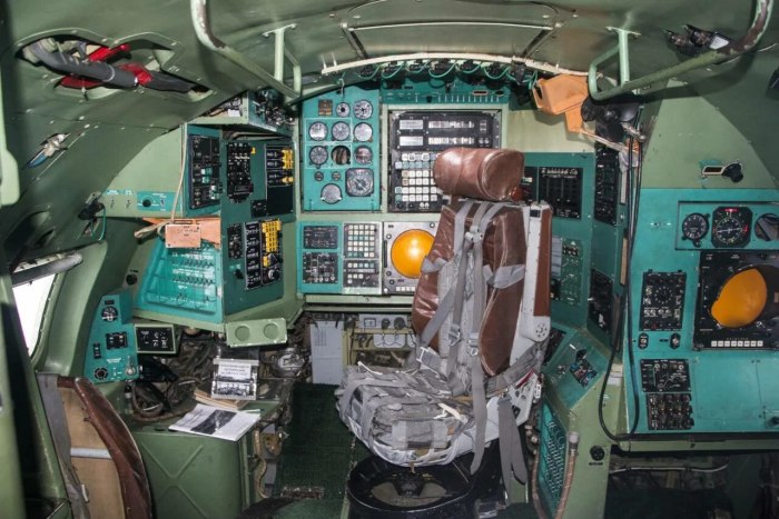 Ту-95мсм кабина
