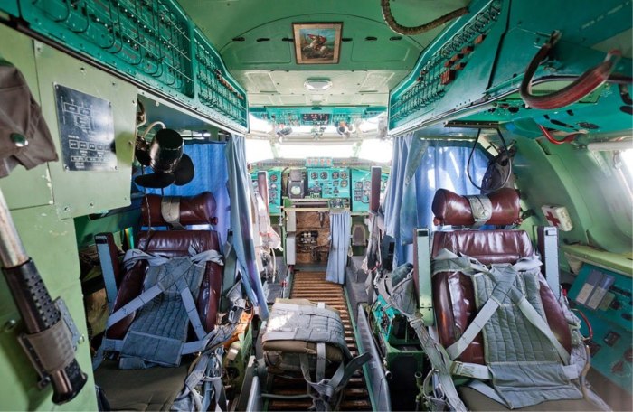 Ту-95мс интерьер