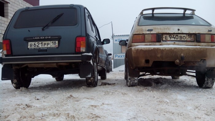 ИЖ-2126 4x4 подвеска