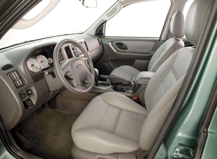 Ford Escape 2005 салон