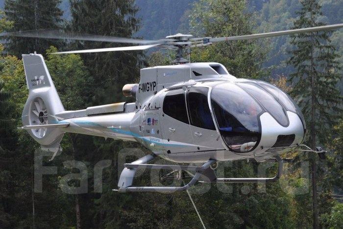 Eurocopter ec130 кабина