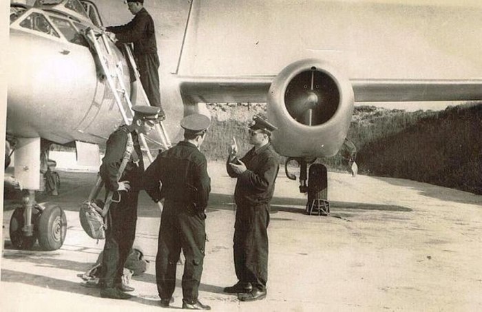 Ил-28 кабина