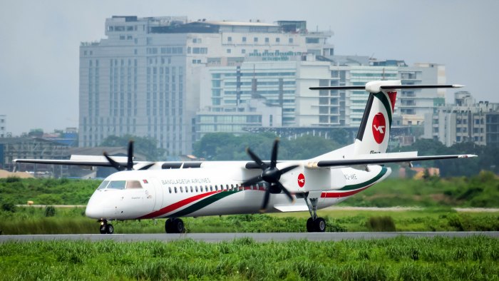 DHC-8-400 самолет вес