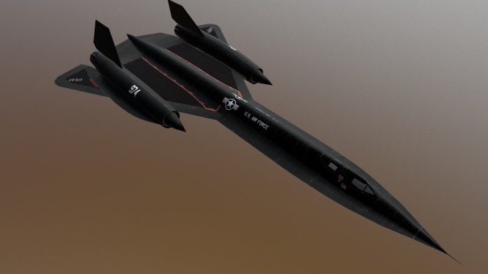 SR-71 черный Дрозд