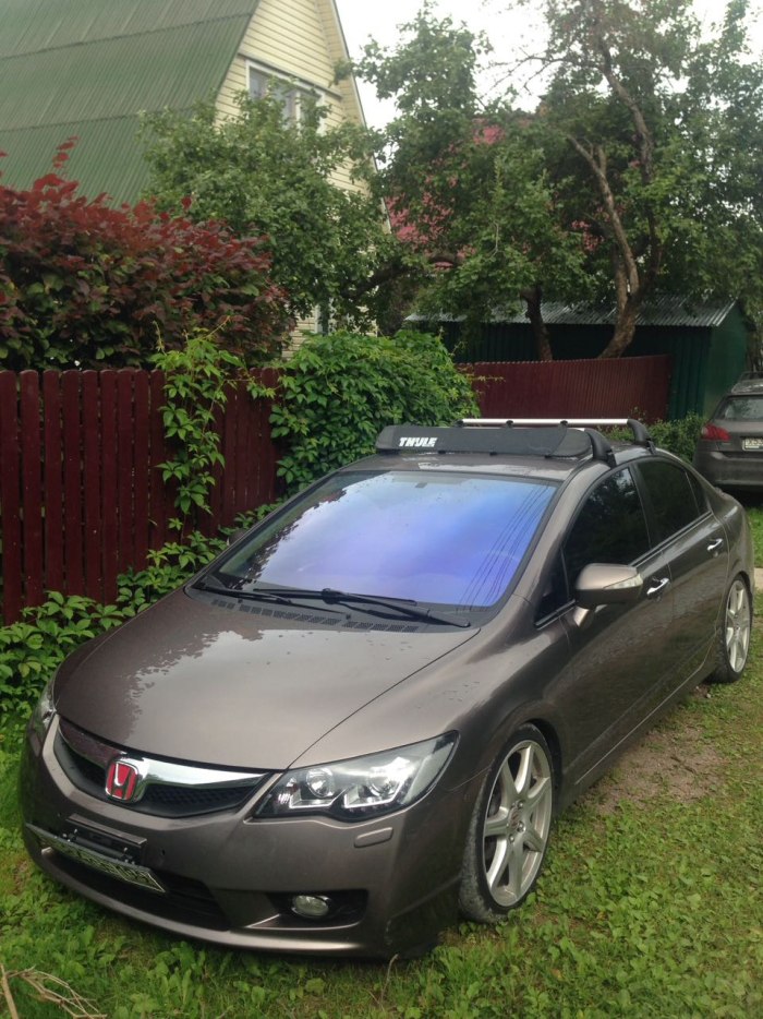 Honda Civic 4d 2008 багажник на крышу