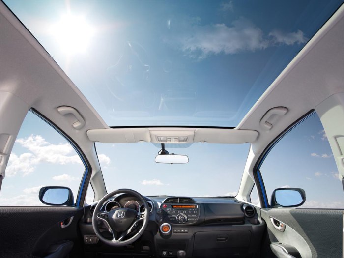 Honda Jazz 2023 с панорамной крышей