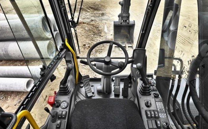 JCB 205 экскаватор кабина