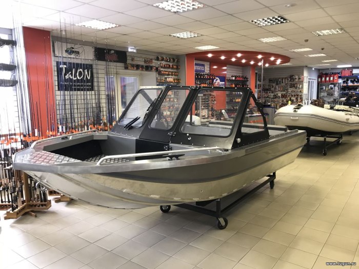 Алюминиевая лодка Fuso Jet Fish-480