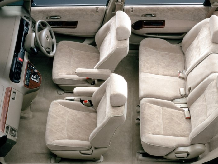 Honda Odyssey 2 поколение салон