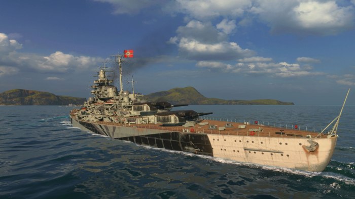 German Battleship Tirpitz