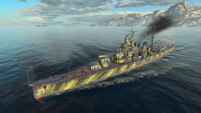 Японский крейсер Atago