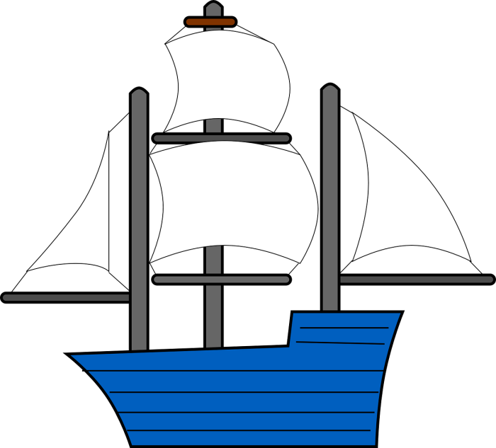 Парусник рисунок