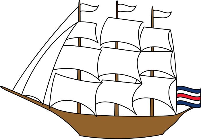 Парусник рисунок