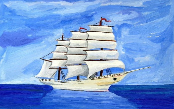 Парусники картинки