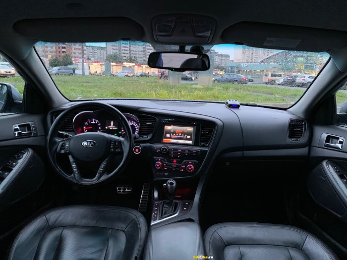 Kia Optima 2012 салон