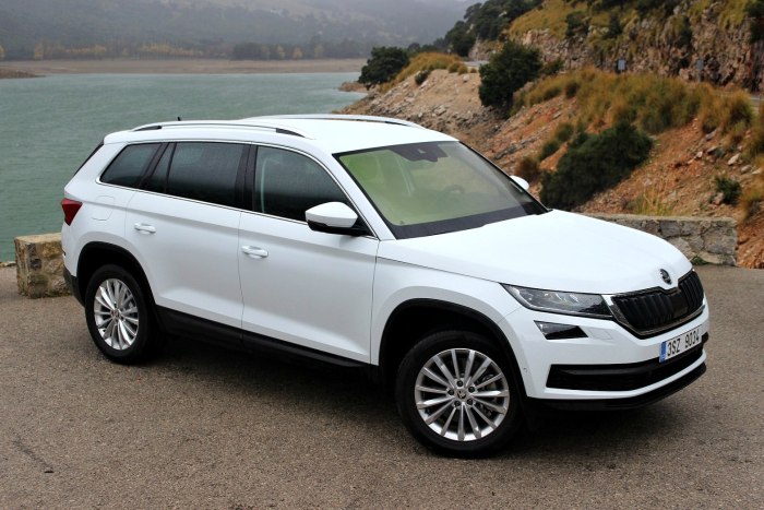 Skoda Kodiaq 2016 белая