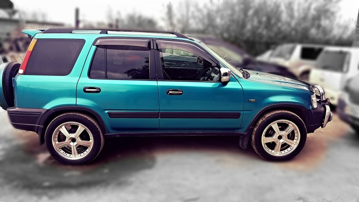 Honda CR-V rd1 зеленая