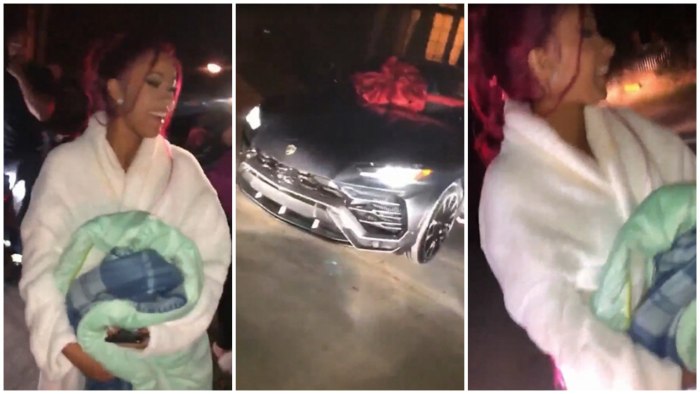 Lamborghini Truck Cardi b