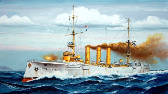 Крейсер Эмден 1908