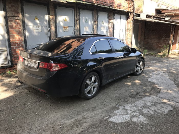 Honda Accord 8 черный