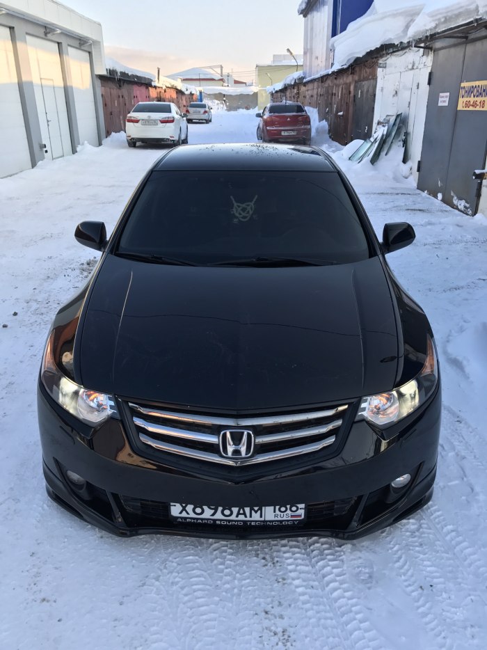 Honda Accord 2008 черная