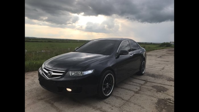 Honda Accord 2008 черная