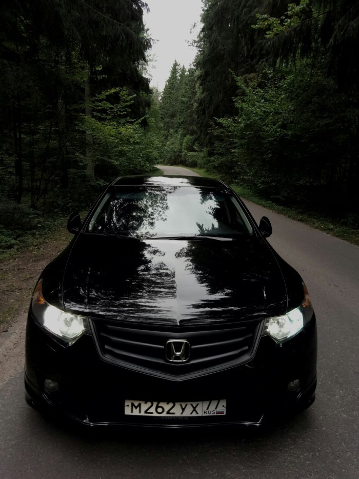 Honda Accord 2008 черная