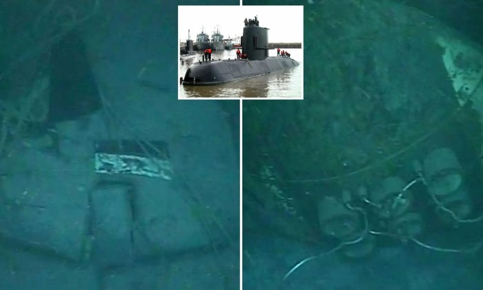 Сан Хуан подводная лодка на дне